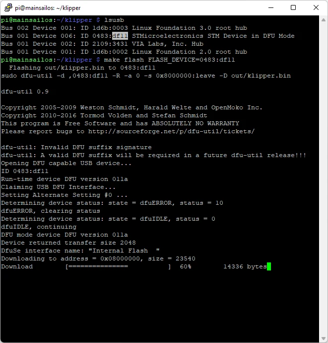 ssh Raspberry